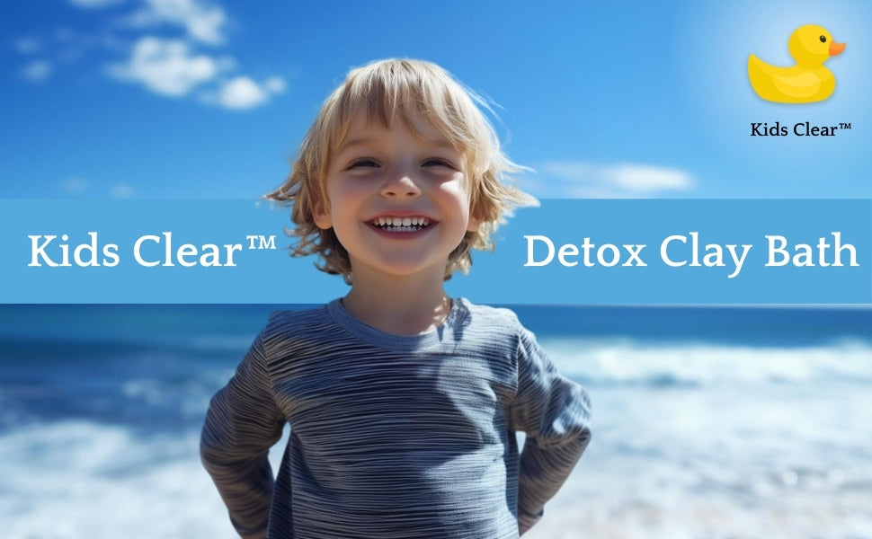 Kids Clear™ Detox Clay Bath | 100% Pure Sodium Bentonite Clay