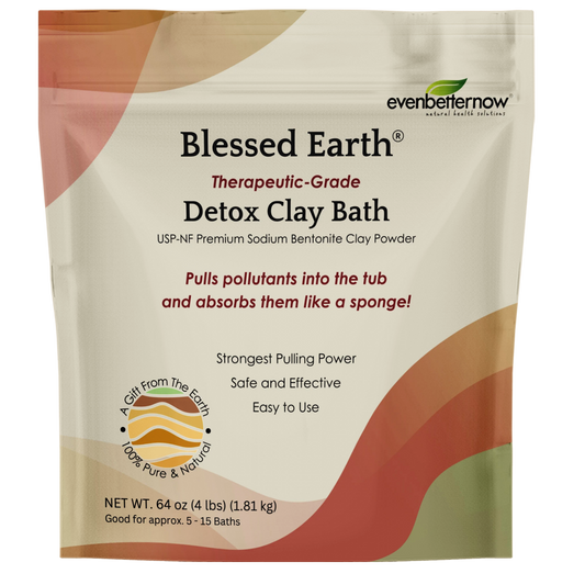 Blessed Earth® Detox Clay Bath | 100% Pure Sodium Bentonite Clay