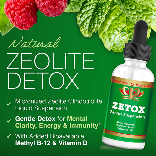 Zetox® Zeolite Suspension – High-Potency Liquid Detox Formula