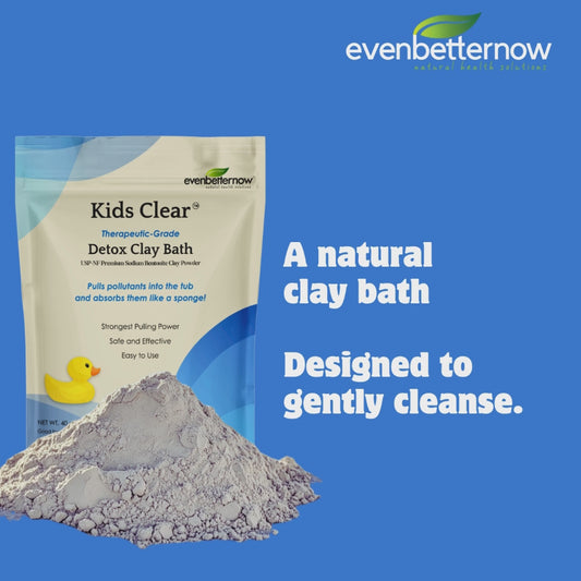Kids Clear™ Detox Clay Bath | 100% Pure Sodium Bentonite Clay
